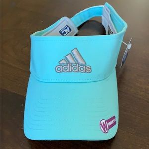 Teal adidas women’s visor